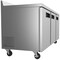 Koolmore 72" Stainless Steel 3 Door Worktop Commercial Refrigerator with 3 1/2 Backsplash RWT-3D-16C - alternate 9